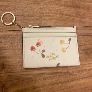 Beautiful coach cherry wallet! NWOT